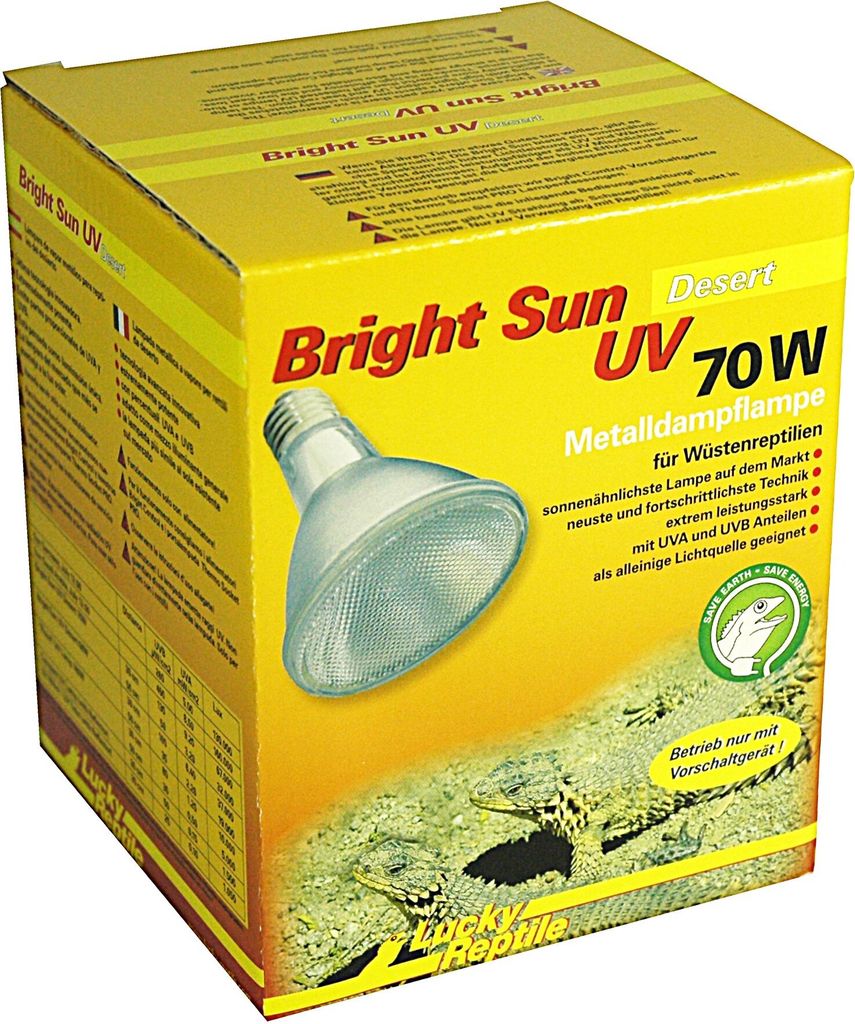 Lucky Reptile - Bright Sun UV Desert - 70W Produktbild 