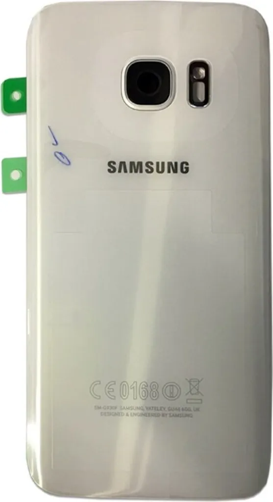 Cache batterie d'origine Samsung GH82-11384D pour Galaxy S7 G930F blanc