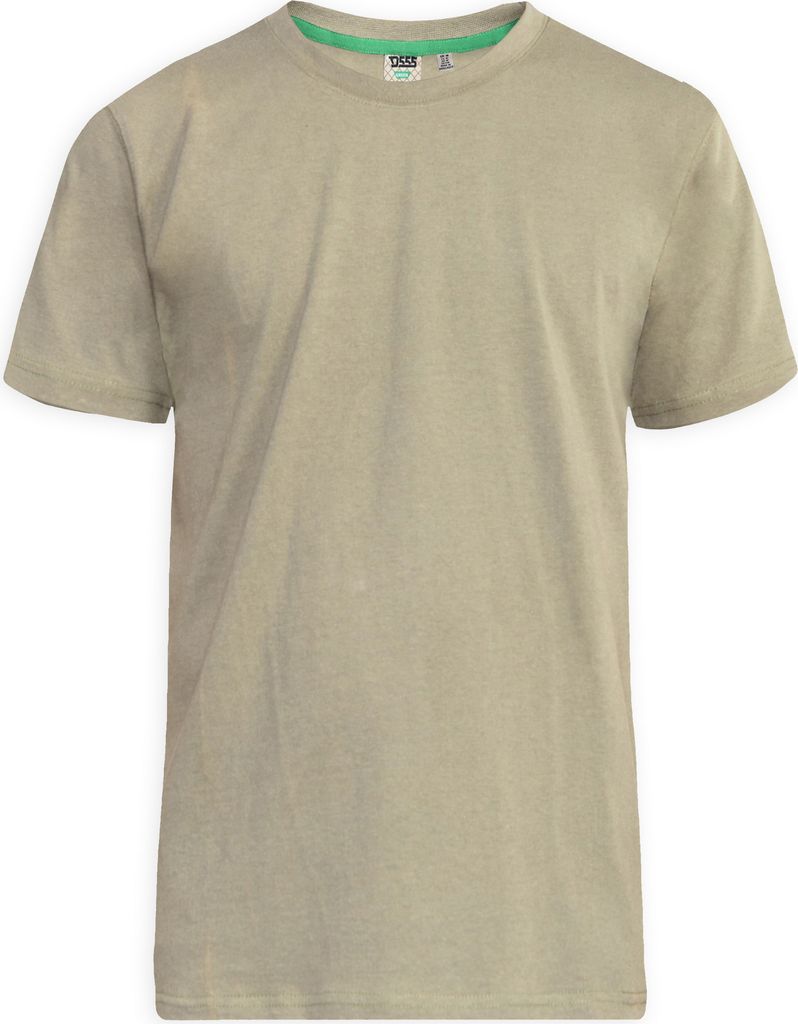Duke - "D555 Flyers 2" T-Shirt Rundhalsausschnitt für Herren DC165 (L) (Khaki)