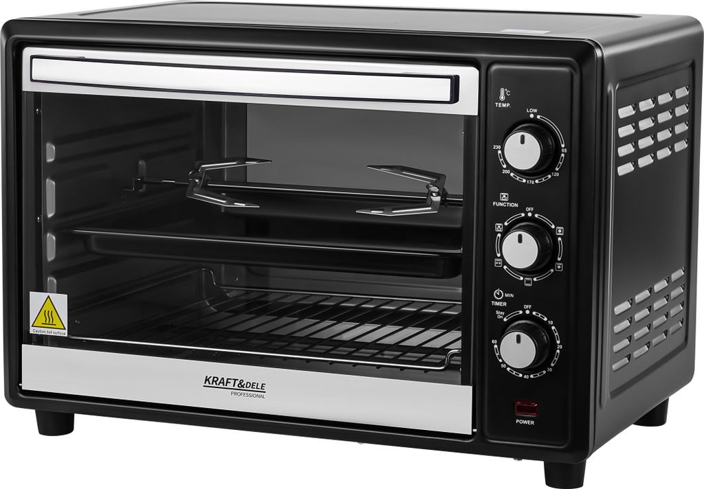 KRAFT&DELE | Mini forno, forno a convezione da tavolo, 45 Immagine del prodotto 