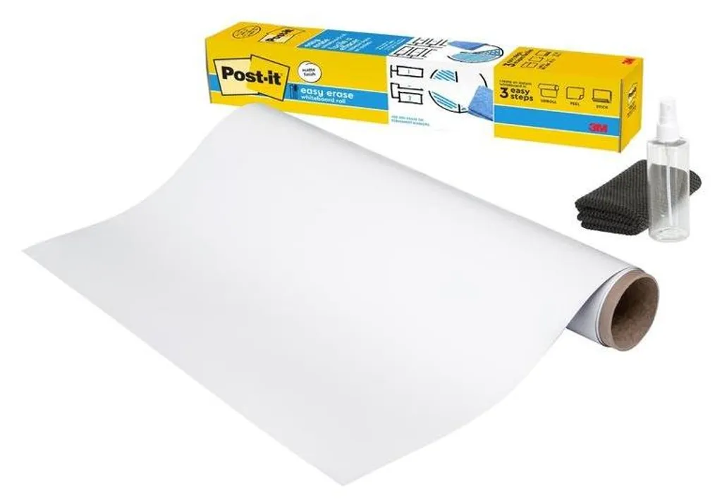 Surface tableau blanc effaçable à l'eau Post-it® Flex Write 122 x 183 cm - 8