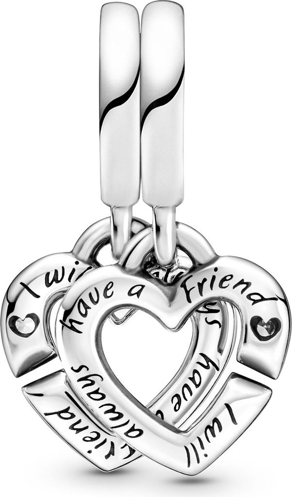 Pandora 799538C01 Momente - Verflochtene Schwestern Herzen Produktbild 