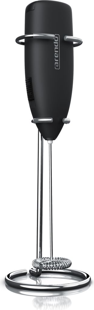 Arendo Stab Milchaufschäumer mit Spezialspirale elektrischer Handmilchaufschäumer