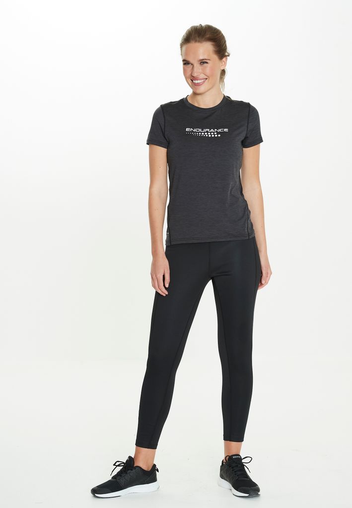 ENDURANCE Lauftights Windblocker ZENTA WINDBLOCK XQL mit reflektierenden Elementen 1001 Black 40