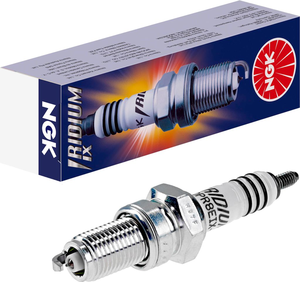 Candela NGK DPR8EIX-9 per CG125 JC30 KLX650R LX650D 350 EXC Immagine del prodotto 