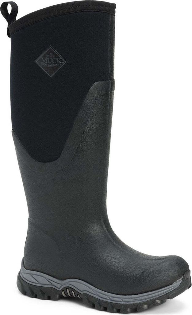 Muck Boots Damen Arctic Sport Gummistiefel FS4289 (36 EU) (Schwarz/Schwarz)