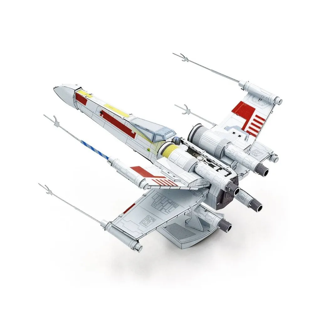 Maquette Métal Star Wars X-Wing Starfighter Puzzle 3D Miniature de Luxe