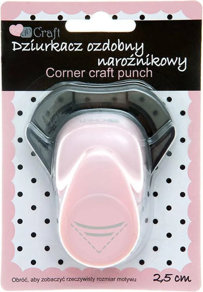 Recensione Punzone Angolare Mezzaluna 2,5 cm DP Craft JCDZ-210-005