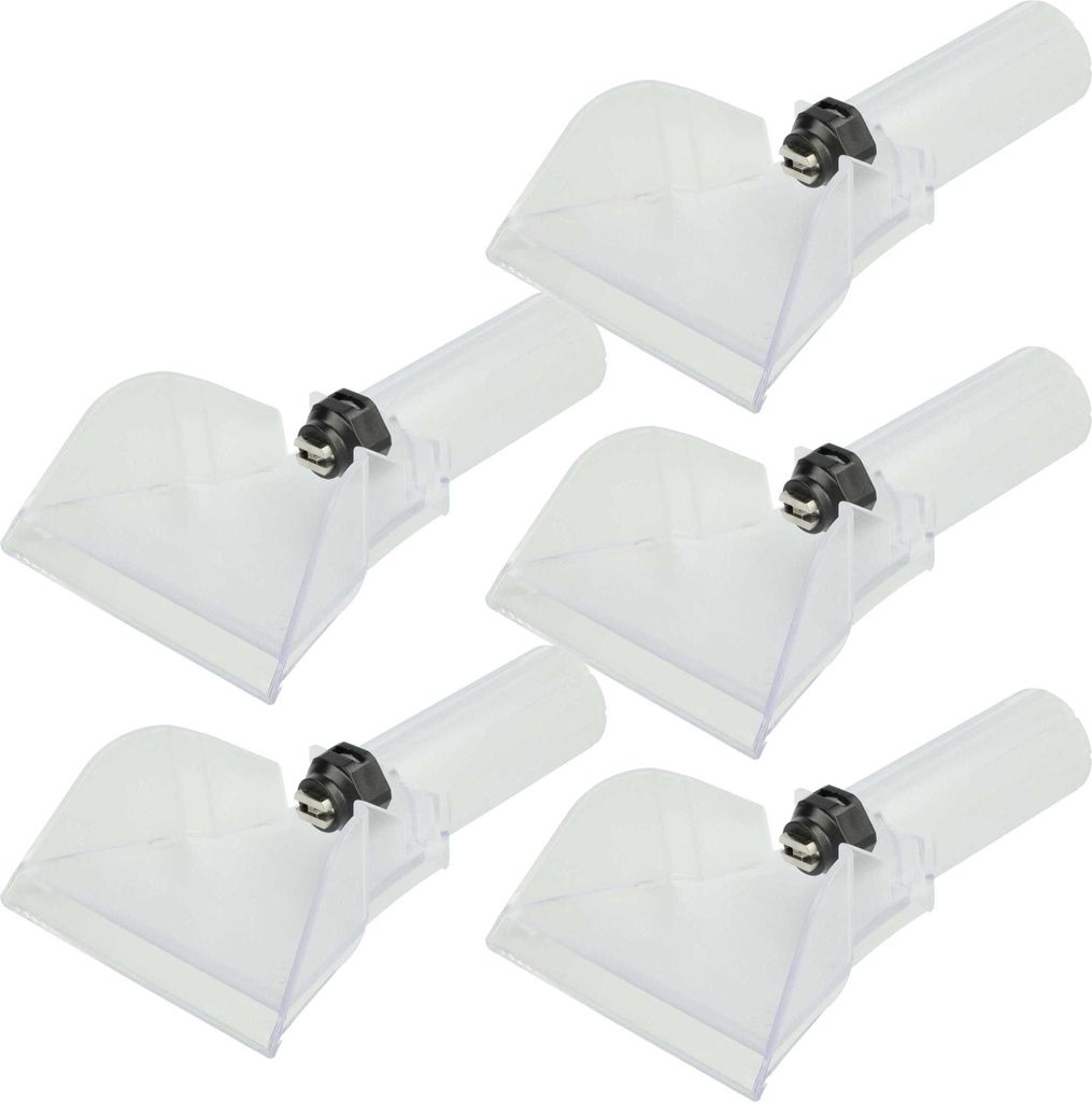 vhbw 5x Polsterdüse kompatibel mit Kärcher Puzzi 8/1 C, 10/1, 10/1 Edition, 8/1 Promo, 9/1 Bp Adv, 10/2 Adv, 9/1 Bp, 30/4 E, 30/4 Staubsauger, 10...