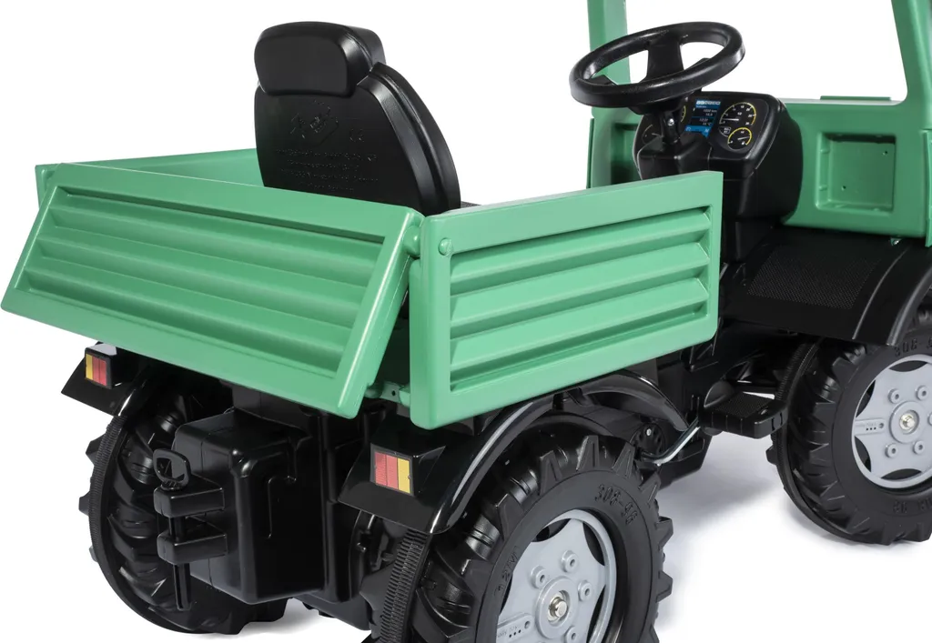Jouet à pédales Mercedes Unimog résistant pour terrains difficiles - 7
