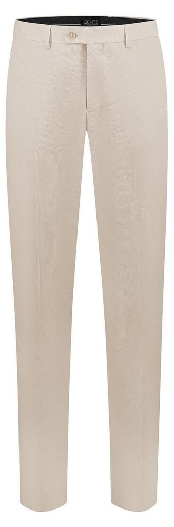 GENTS - Beiger elastischer Hosenrock - Polyester, Viskose, Nylon, Elasthan - Beige - Größe 58/4XL