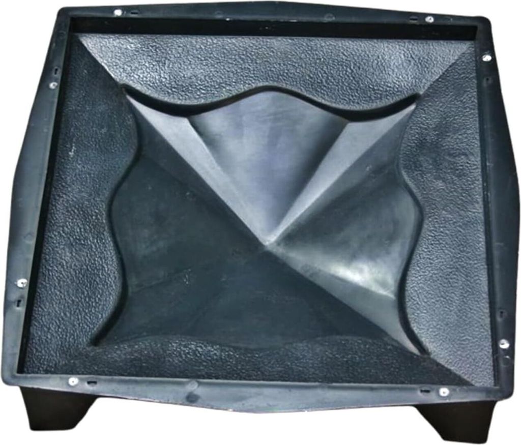 Schalungsform für Pfeilerabdeckung 45 x 45 cm, Gießform 370, Betonform zum selber Pfosten gießen