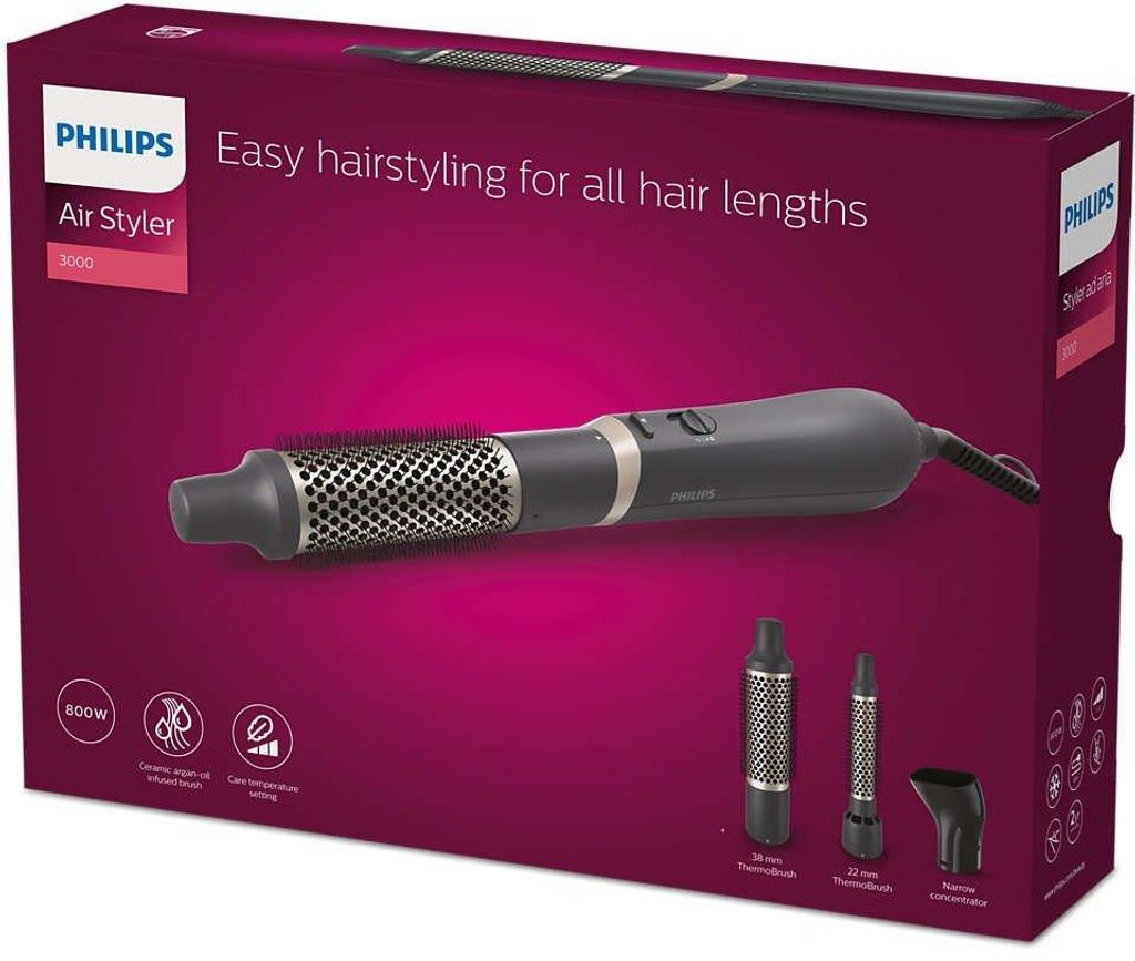 Philips 3000 series BHA301/00, Haar-Styling-Set, Warm, Produktbild 