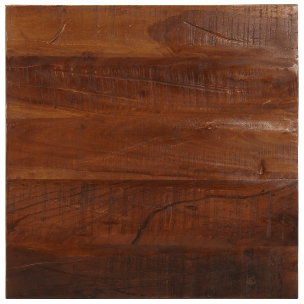 Blat stołu, 60x60x2,5 cm, kwadratowy, lite drewno z odzysku Zdjęcie produktu 