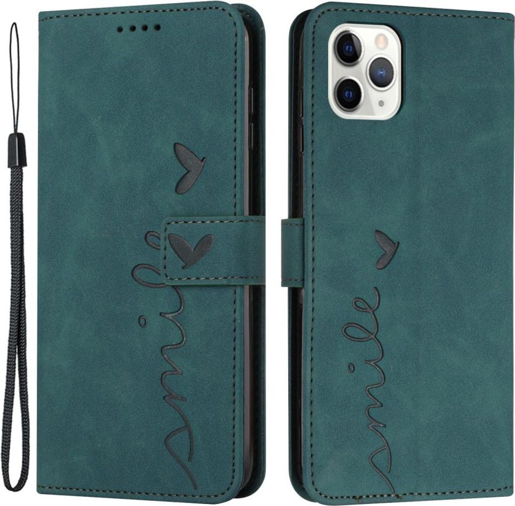 iPhone 15 Pro Max Hülle - Coverup Smile Klapphülle - Grün