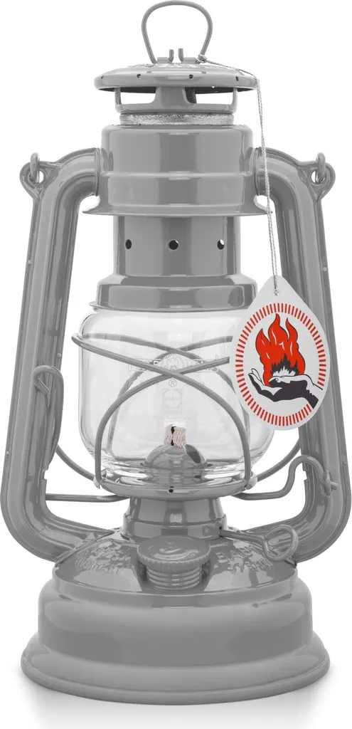 Feuerhand 276 Lanterne de Camping et Balcon - Lampe Tempête Nordic Grey