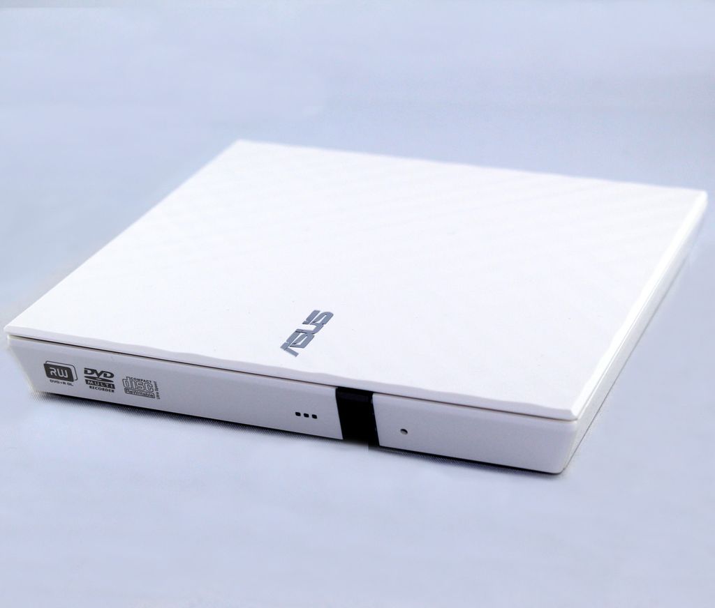 Asus SDRW-08D2S-U Lite externer DVD 8x Brenner USB 2.0 wei