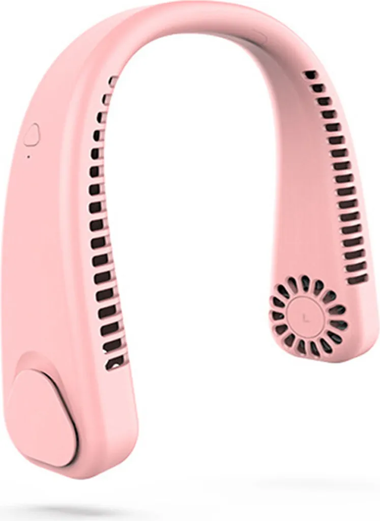 Ventilatore da Collo USB senza Pale | 3 Velocità | Flusso 360° Professionale