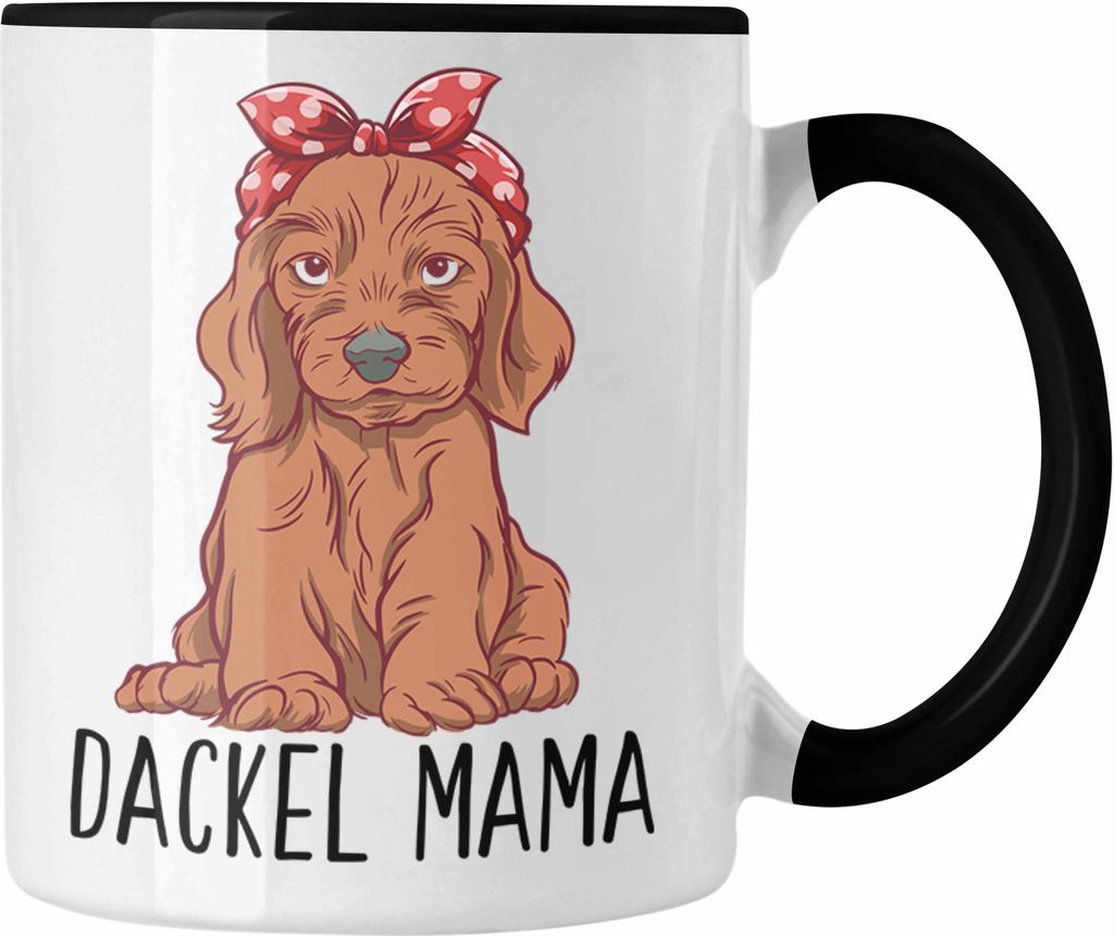 Trendation - Koala Tasse Geschenk Grafik Koala-Liebhaber Australien (Schwarz)