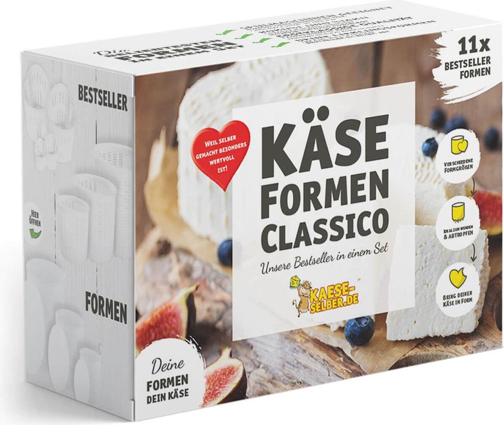 Käseformen Set Classico