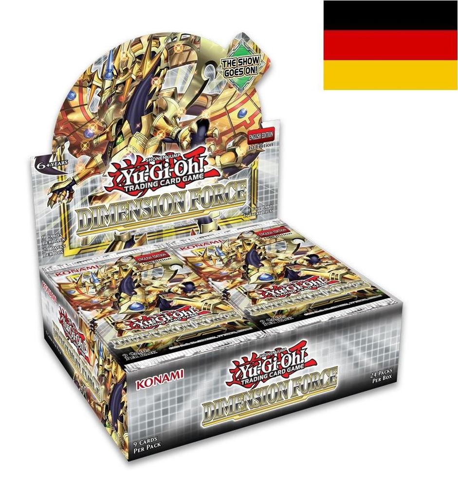 Yu-Gi-Oh Dimensione Forza 24-er Display Immagine del prodotto 
