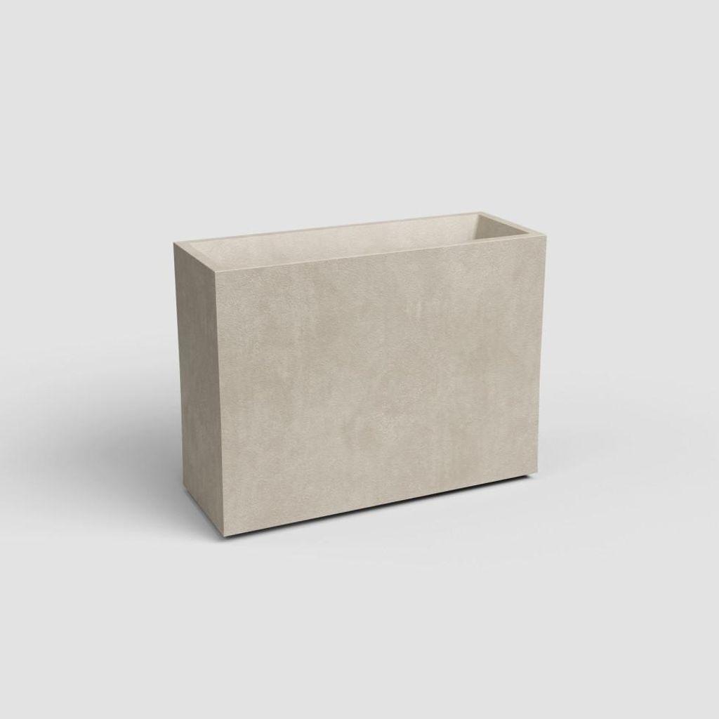 Artevasi Blumenkasten Sydney Kunststoff 80 x 68 cm creme Produktbild 