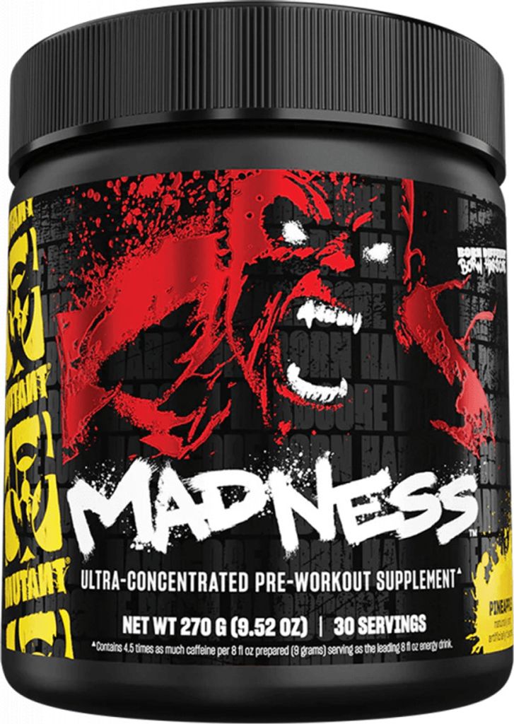 Mutant Mutant Madness (30 serv) Pineapple Passion - Pre-Workout - Pre-Workout Booster