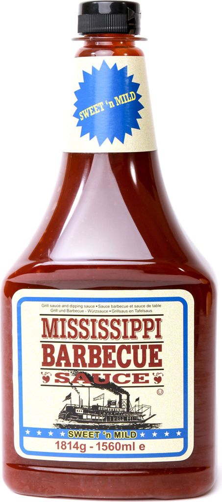 Mississippi BBQ omáčka Sweetn Mild sladko pikantná príchuť Obrázok produktu 
