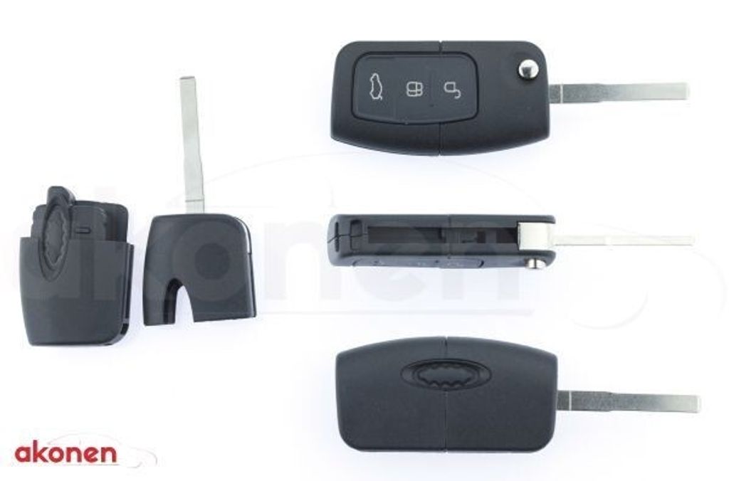 B CAR Schlüssel-Gehäuse Schlüsselgehäuse 004FD004 für FORD Fiesta Mk6 Schrägheck (JA8, JR8)