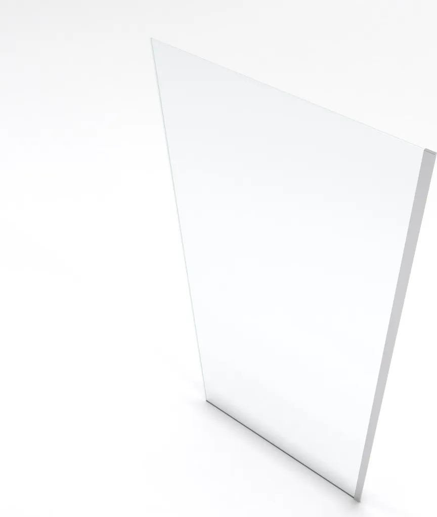 Paroi de douche 90x200 anti-éclaboussures Freedom 2 verre de 6mm