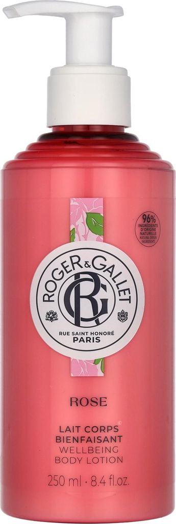 Roger & Gallet Lait corporel à la rose 250ML Image du produit 