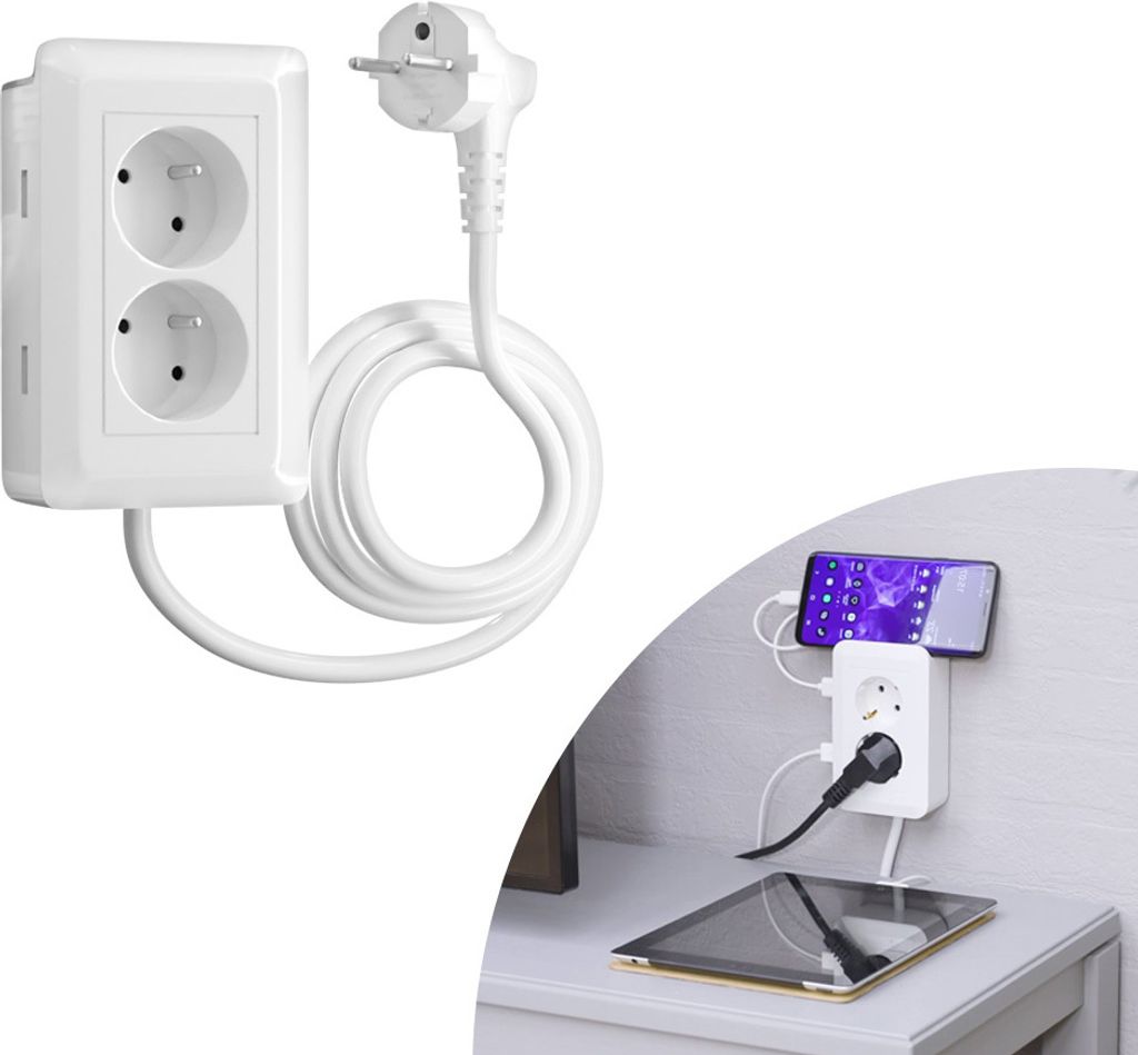 Presto Plug  - Verteilersteckdose zum Kleben - Produktbild 