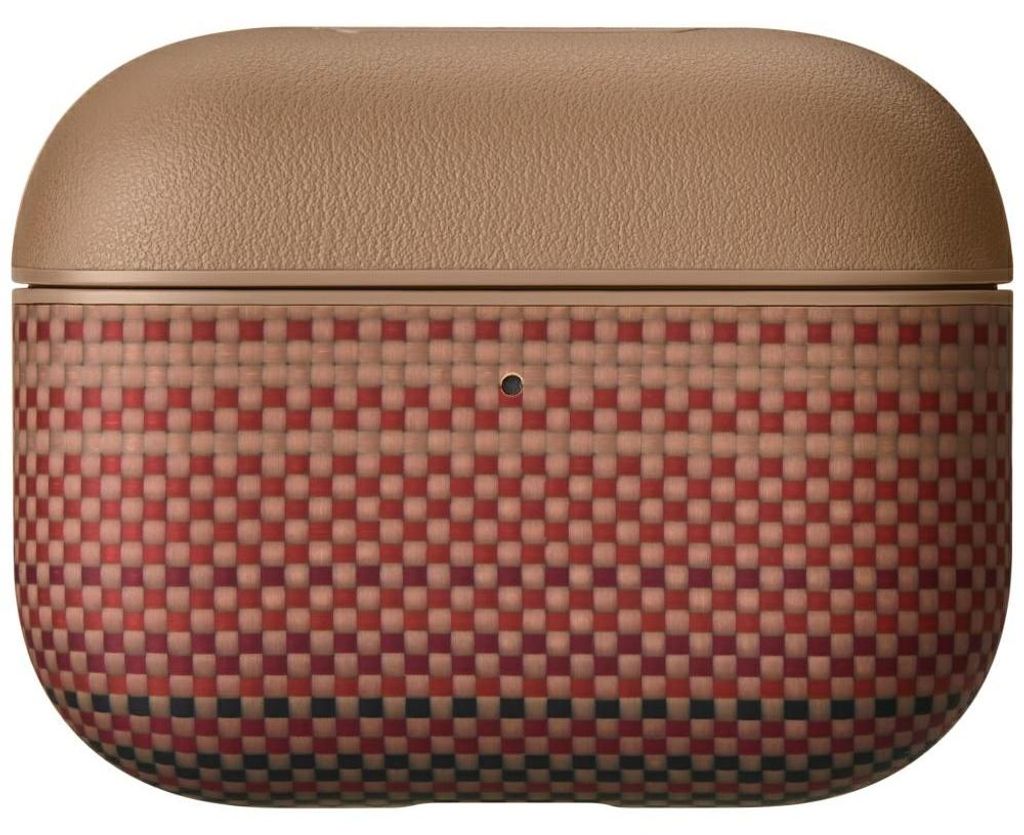 Etui PITAKA Aramid Fiber do AirPods Pro  3 sunset Produktbild 