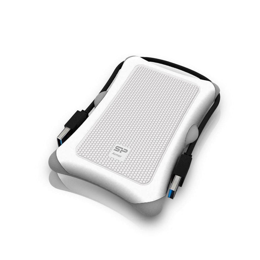 Silicon Power Festplatte 2.5" 2TB USB3.0 A30Anti-shock Weiß extern retail