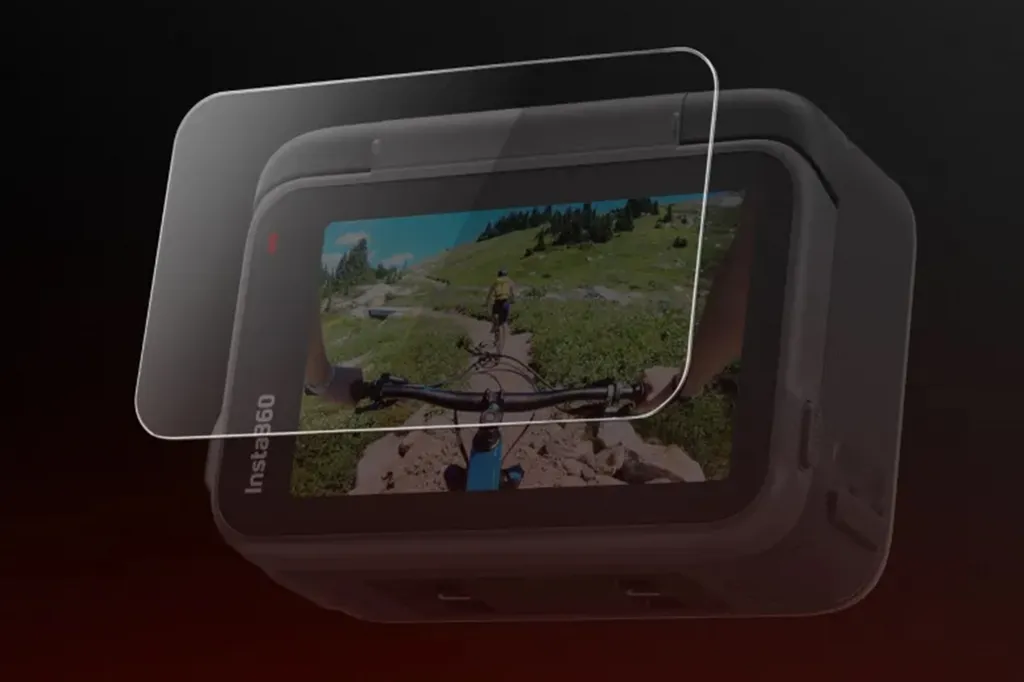 Vetro Protezione Insta360 Ace Pro - Trasparenza Cristallina e Resistenza - 7