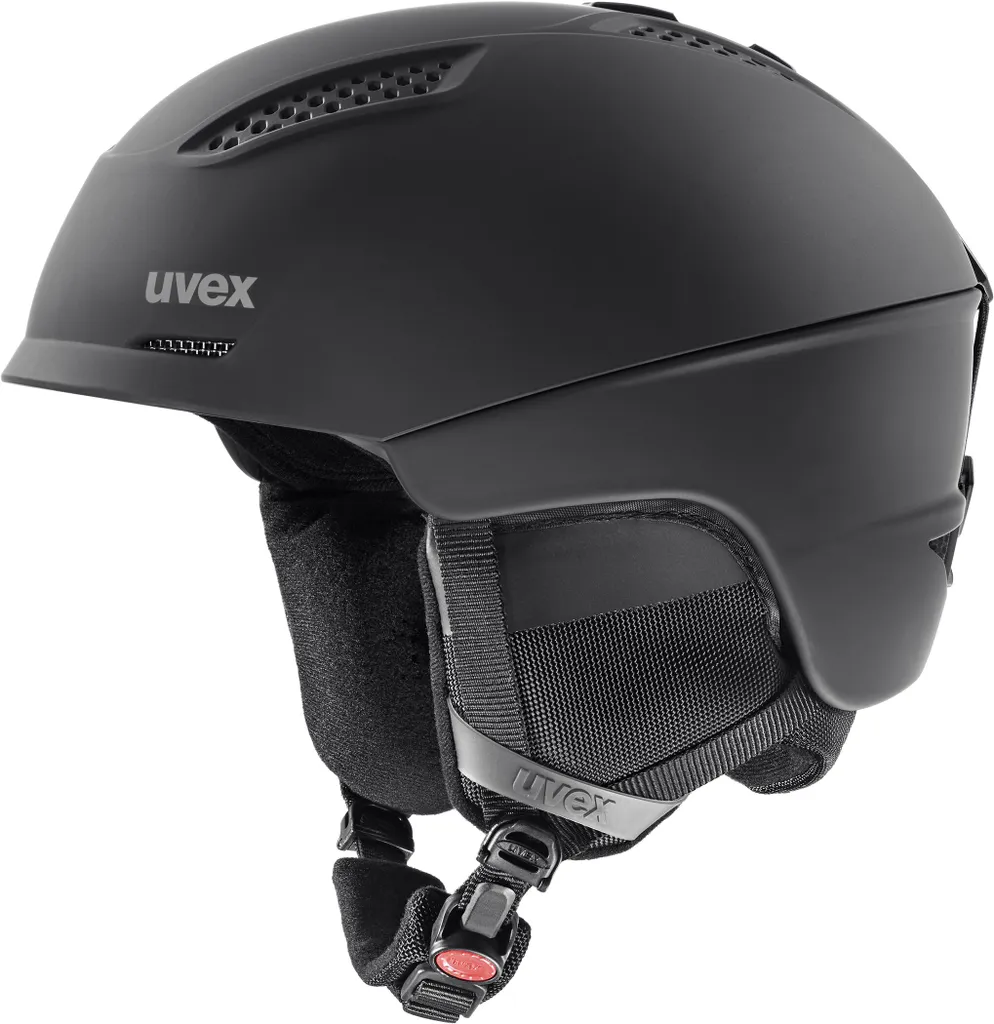 UVEX Casque de ski robuste ventilé taille 51-55 avec système de confort