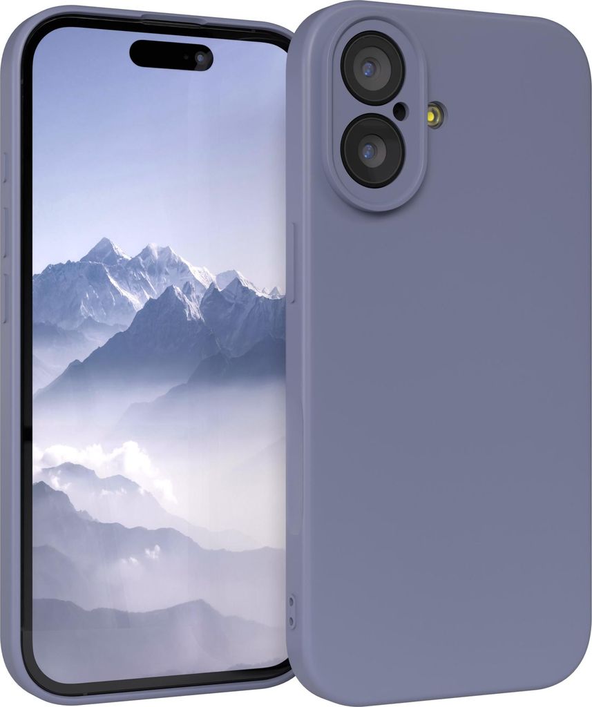EAZY CASE - TPU Hülle für Apple iPhone 17, TPU Case stoßfeste Handyhülle, weiches Cover mit Kameraschutz, Silikonhülle in Blau
