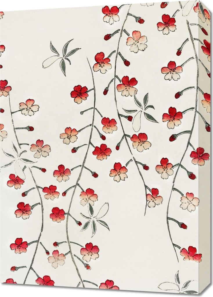 Bild 50x70cm Kirschblüte, Bijutsukaii Japanisch Vintage