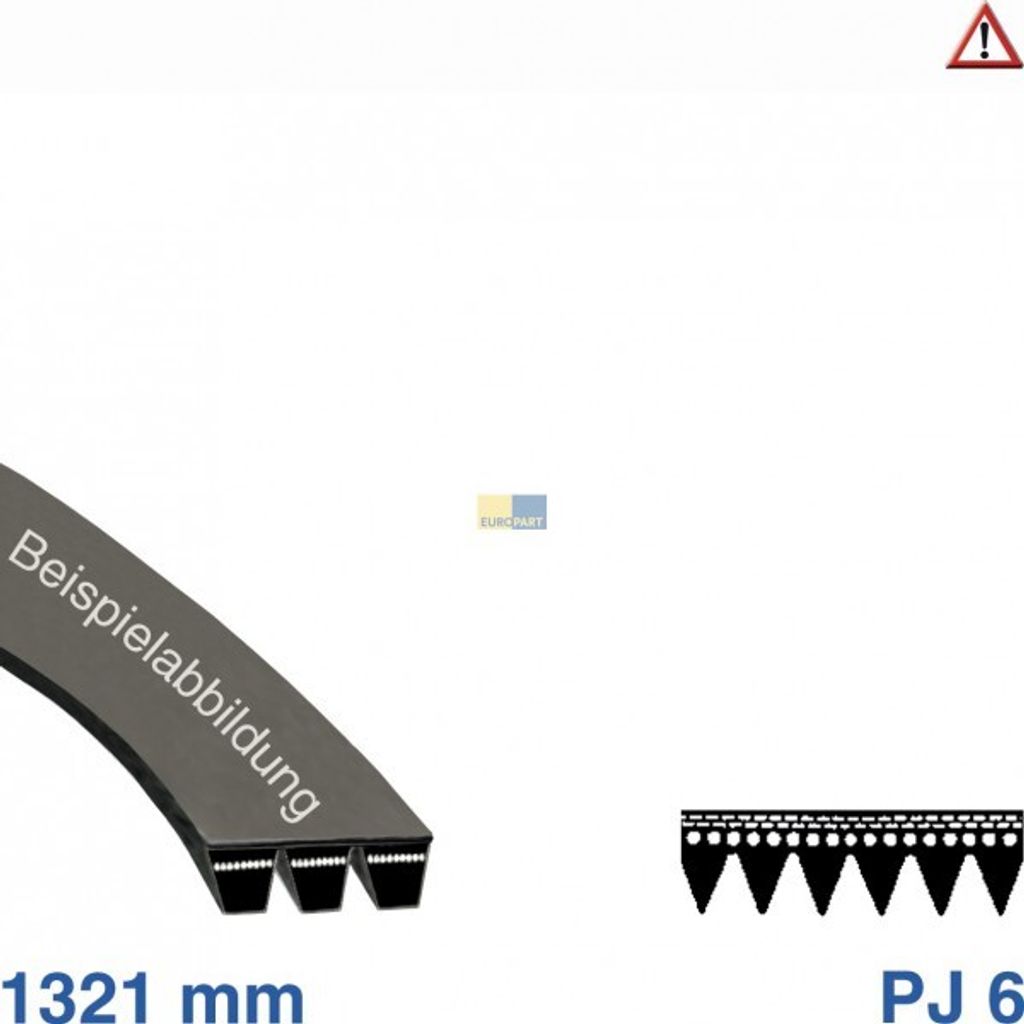 Europart Keilrippenriemen 1321 PJ 6 Blomberg 000.26.045.00 Alternative