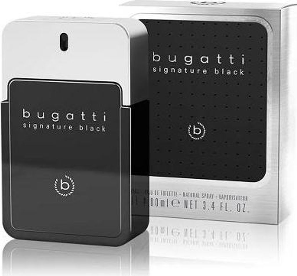 Bugatti Signature Black toaletní voda pro muže 100 ml Obrázek produktu 