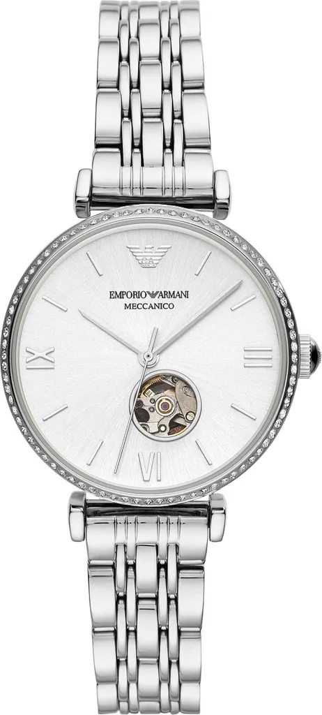Montre Emporio Armani Femme AR60022 Automatique Skeleton en Acier Rose Gold