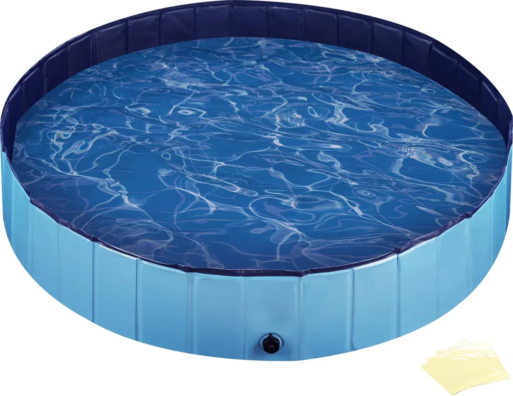 Piscine pour Chien de Grande Taille - Rafraîchissement Jardin 160cm
