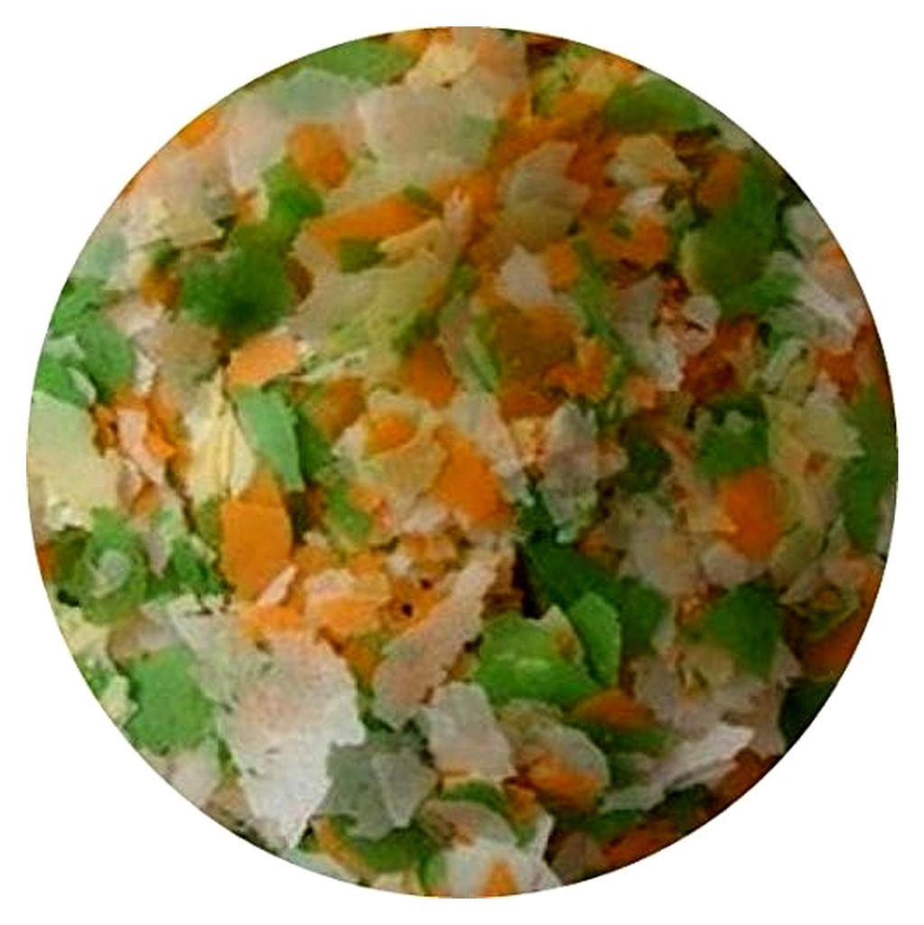 Teichflocken Fischfutter für Kaltwasserfische Goldfischflocken Quellflocken Gartenteich (1 kg)