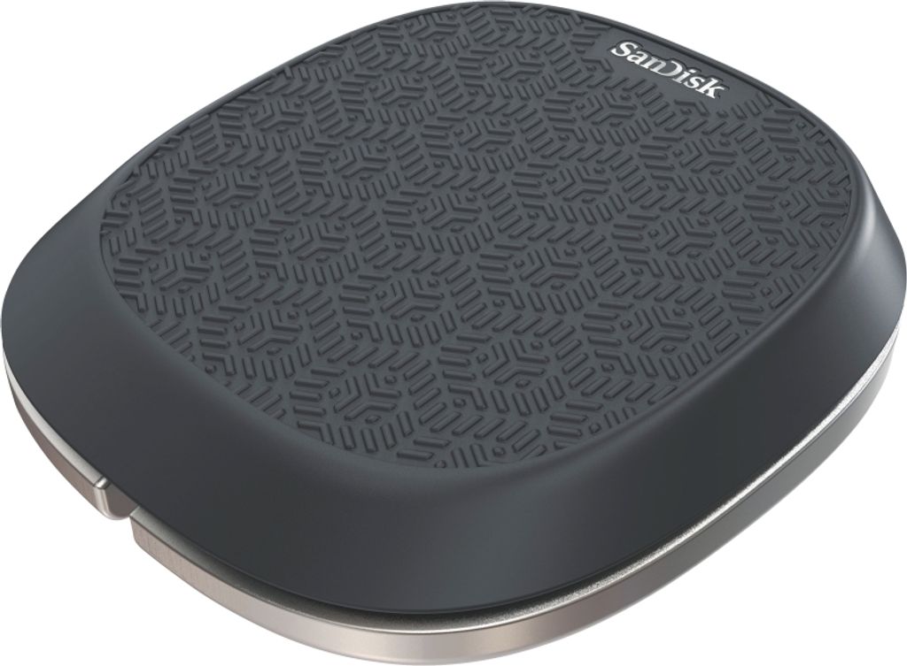 SanDisk iXpand Base, Drinnen, Gleichstrom, Schwarz, Silber