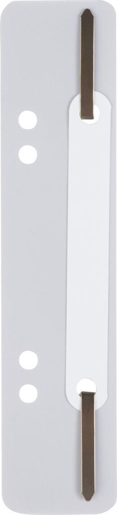 ELBA Heftstreifen PP grau kurz 35 x 150 mm 25 Stück