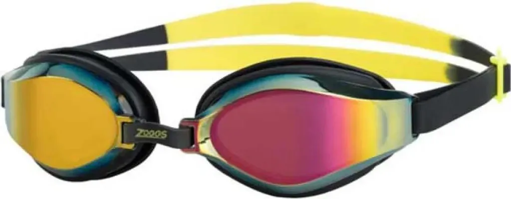 Lunettes de natation Zoggs Endura Max Titanium Jaune - Confort Adulte