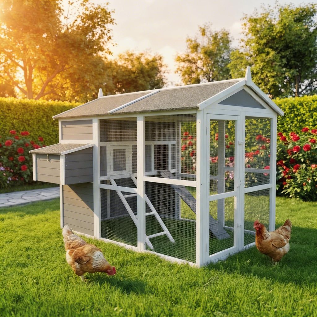 MyAnimal XXL Hühnerstall MH-15 | Bis zu 7 Hühner - Produktbild 