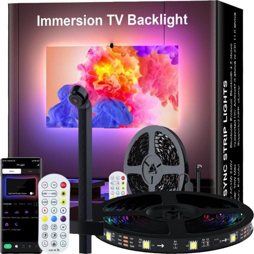 INF 5V USB LED TV Hintergrundbeleuchtung Kit 3.8m für 55-Zoll-Fernseher