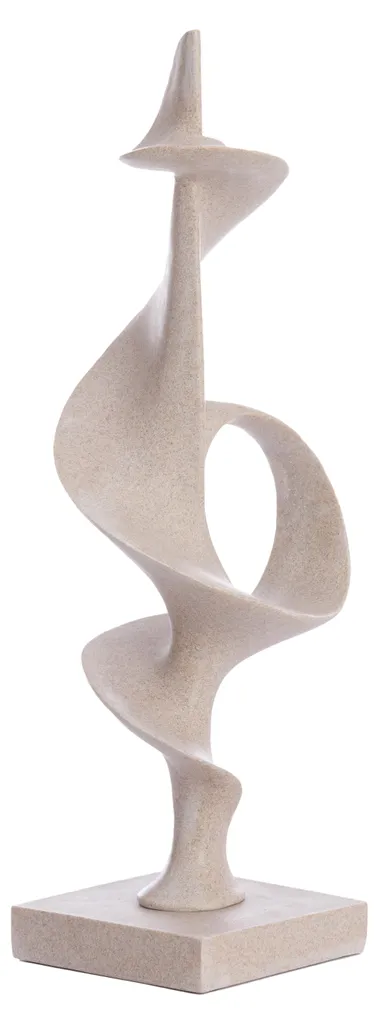 Ornement LOVINAC Light & Living en plastique taupe - Déco 19x16x47 cm - 2