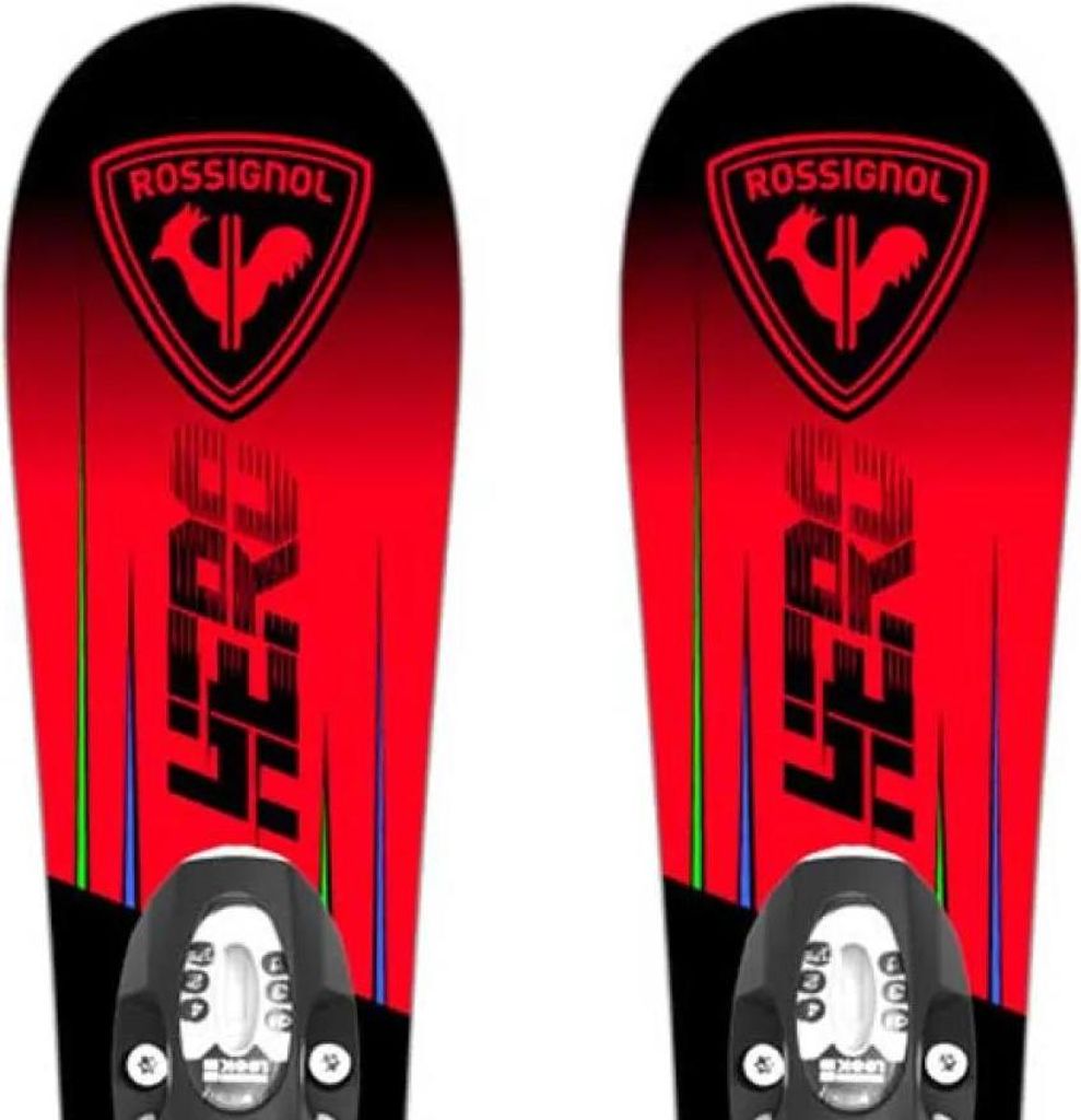 Rossignol Hero Pro+team 4 Gw Junior Alpin Skier Paket Rot 70 Jungen,Mädchen Rot 70